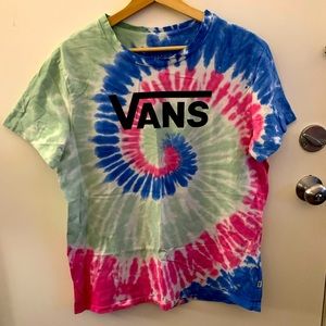 VANS Tie-Dye Tee Like New